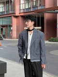 MORGAN BLAZER-STRIPES