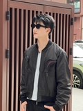 MANI BOMBER- BLACK