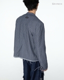 MORGAN BLAZER-STRIPES