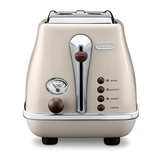 Máy nướng bánh mì Delonghi Icona Vintage Beige CTOV2103