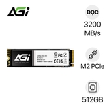 Ổ cứng SSD AGI AI298 M.2 NVMe PCIe Gen 3 512GB
