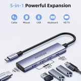 Cổng chuyển đổi Innostyle NexaLink 5-in-1 USB-C – TAC-51H