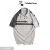 Áo polo dệt kim nam đánh golf DATAMAN, nách raglan, chất liệu visco