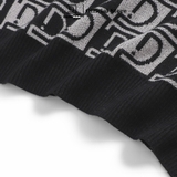 Áo GILE len nam DATAMAN dệt Jacquard, họa tiết MONOGRAM logo trẻ trung, form rộng, dáng Unisex - GILEDT22-08