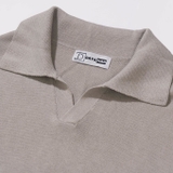 Áo Polo nam dài tay DATAMAN dệt kim, phong cách Hàn Quốc vải cotton chải kĩ mềm mịn, không bai xù, bo tay bo gấu - DT28