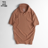 Áo cotton POLO nam DATAMAN, cổ chữ V trẻ trung, chất liệu cotton đũa co giãn 4 chiều, thoáng mát - ATPL22-01
