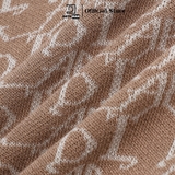 Áo POLO nam DATAMAN dệt kim, họa tiết MONOGRAM trẻ trung, chất liệu Mongtoghi mềm, nhẹ - POLODT22-02