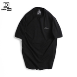 Áo thun nam cổ tròn Basic DATAMAN 100% cotton co giãn 4 chiều, thoáng mát, form regular fit - TCT22-02