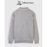 Áo Cardigan len nam DATAMAN, cổ chữ V, mở 5 khuy, chất len lông thỏ dày dặn, có viền trang trí phong cách Hàn Quốc DT31