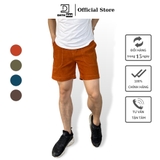 Quần Short Đùi Nhung Tăm Nam Nữ DATAMAN form unisex, chất liệu mát mẻ, may chỉ nổi trẻ trung - QS22-01