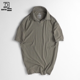Áo cotton POLO nam DATAMAN, cổ chữ V trẻ trung, chất liệu cotton đũa co giãn 4 chiều, thoáng mát - ATPL22-01