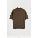 Áo POLO nam DATAMAN dệt kim, họa tiết MONOGRAM trẻ trung, chất liệu Mongtoghi mềm, nhẹ - POLODT22-02
