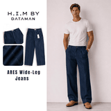 Quần Jeans ống rộng Amber Jeans H.I.M STUDIO - QJH2309