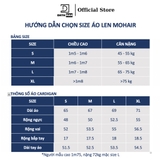 Áo len nam DATAMAN thêu ngực, cổ tròn, vai trễ, hoạ tiết kẻ dọc, chất liệu Mohair dày dặn siêu ấm, siêu nhẹ - DT23B