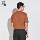 Áo thun nam cổ tròn Basic DATAMAN 100% cotton co giãn 4 chiều, thoáng mát, form regular fit - TCT22-02