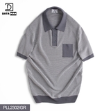 Áo POLO nam ngắn tay dệt kim DATAMAN, có túi ngực, bo tay bo gấu, vải MONGTOGHI mềm mịn, không bai xù - PLL23-02
