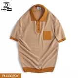Áo POLO nam ngắn tay dệt kim DATAMAN, có túi ngực, bo tay bo gấu, vải MONGTOGHI mềm mịn, không bai xù - PLL23-02