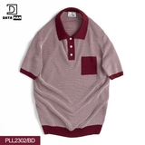 Áo POLO nam ngắn tay dệt kim DATAMAN, có túi ngực, bo tay bo gấu, vải MONGTOGHI mềm mịn, không bai xù - PLL23-02