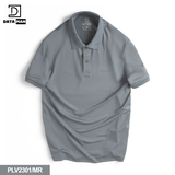 Áo Polo Nam DATAMAN basic tay ngắn vải cotton trơn chất thoáng khí thoải mái - PLV2301