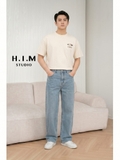 Quần Jean Xuông Ống Rộng - BASIC Wide-Leg Jeans - H.I.M STUDIO