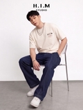 Quần Jeans ống rộng Amber Jeans H.I.M STUDIO - QJH2309