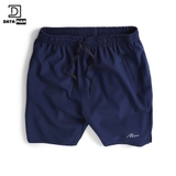 Quần short thể thao nam Ultra Short DATAMAN, co giãn, có khoá kéo năng động, in nổi chữ MAN - QS22-02
