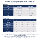 Áo thun nam cổ tròn Basic DATAMAN 100% cotton co giãn 4 chiều, thoáng mát, form regular fit - TCT22-02