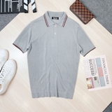 Áo POLO nam DATAMAN dệt kim, họa tiết MONOGRAM trẻ trung, chất liệu Mongtoghi mềm, nhẹ - POLODT22-02
