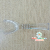 Banh miệng nhựa kéo 1 đầu trắng