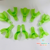 Thìa lấy dấu nhựa đủ số xanh lá (Túi/10 cái)