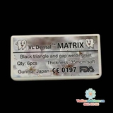 Bộ matrix hàn tam giác đen và khe thưa (matric)