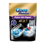 Viên rửa bát Glanz Meister All In One Ultimate Gel Caps
