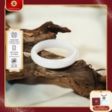 Vòng Tay Đá Canxedon Trắng Ngọc Vẻ Đẹp Tinh Khiết Thu Hút Năng Lượng May Mắn Bình An TATINA GEMS (Tặng Bộ Hộp Đựng Sang Trọng)