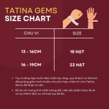 Vòng Tay Đá Mặt Trăng Xám Vụn MàI Bóng Tự Nhiên Mix Hạt Chuyển Vận Cao Cấp TATINA GEMS. (Tặng Bộ Hộp Đựng Sang Trọng)