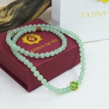 Vòng Tay Đá Đông Lăng Xanh (Aventurine) Tự Nhiên Bộ Sưu Tập Viên Đá Thần Tài TATINA GEMS. (Tặng Bộ Hộp Đựng Sang Trọng)