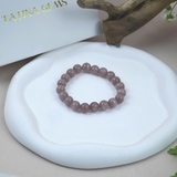 Vòng Tay Đá Bản Chuỗi Mắt Mèo Tím Hồng (Cat's Eye) Bộ Sưu Tập Vòng Tay Thanh Lịch Hộ Mệnh & Bình An TATINA GEMS. (Tặng Bộ Hộp Đựng Sang Trọng)