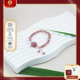 Vòng Tay Chuỗi Hạt Đá Thạch Anh Mix Charm Cao Cấp Bộ Sưu Tập The Muse Collection TATINA GEMS (Tặng Bộ Hộp Đựng Sang Trọng)