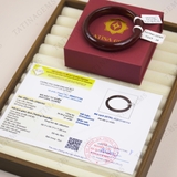 Vòng Tay Đá Mã Não Đỏ Nâu Tự Nhiên Phong Thủy – May Mắn Tài Lộc – Vòng Trơn Cao Cấp TATINA GEMS (Tặng Bộ Hộp Đựng Sang Trọng)