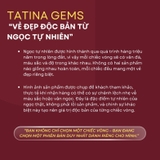 Vòng Tay Đá Mặt Trăng Xám Vụn MàI Bóng Tự Nhiên Mix Hạt Chuyển Vận Cao Cấp TATINA GEMS. (Tặng Bộ Hộp Đựng Sang Trọng)
