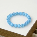 Vòng Tay Đá Nhân Tạo Mắt Mèo Ngọc Xanh Dương Ánh Quang – Cat Eye Đa Màu Sắc May Mắn Thu Hút Tài Lộc TATINA GEMS (Tặng Bộ Hộp Đựng Sang Trọng)