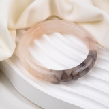 Vòng Tay Đá Thạch Anh Tự Nhiên – Vòng Đá Phong Thủy Thu Hút Tình Duyên Năng Lượng Bình An TATINA GEMS (Tặng Bộ Hộp Đựng Sang Trọng)