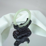 Vòng Tay Ngọc Xanh Lá Nếp Ngọc Afghanistan Thiết Kế Bản Đũa Tròn TATINA GEMS (Tặng Bộ Hộp Đựng Sang Trọng)
