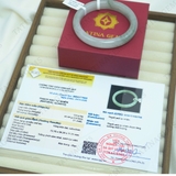 Vòng Đá Ngọc Thiên Sơn Thúy Màu Xanh Mint (Xanh Bạc Hà) Tinh Khôi Chuẩn Tự Nhiên, May Mắn & Bình An TATINA GEMS (Tặng Bộ Hộp Đựng Sang Trọng)