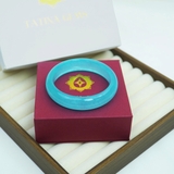 Vòng Tay Xanh Biển Aquamarine Jelly Thạch Anh Băng Tuyệt Đẹp Phong Thủy Chiêu Tài May Mắn TATINA GEMS (Tặng Bộ Hộp Đựng Sang Trọng)