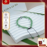 Vòng Tay Đá Tự Nhiên Thạch Anh Xanh Mix Charm Thập Giá Đá Hematite Hộ Mệnh & Bình An TATINA GEMS. (Tặng Bộ Hộp Đựng Sang Trọng)