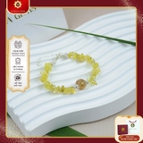 Vòng Tay Đá Vụn MàI Bóng Tự Nhiên Mix Hạt Chuyển Vận Cao Cấp TATINA GEMS. (Tặng Bộ Hộp Đựng Sang Trọng)