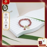 Vòng Tay Chuỗi Hạt Đá Thạch Anh Mix Charm Cao Cấp Bộ Sưu Tập The Muse Collection TATINA GEMS (Tặng Bộ Hộp Đựng Sang Trọng)