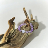 Vòng Tay Đá Thạch Anh Tím Vụn MàI Bóng Tự Nhiên Mix Hạt Chuyển Vận Cao Cấp TATINA GEMS. (Tặng Bộ Hộp Đựng Sang Trọng)