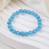 Vòng Tay Đá Nhân Tạo Mắt Mèo Ngọc Xanh Dương Ánh Quang – Cat Eye Đa Màu Sắc May Mắn Thu Hút Tài Lộc TATINA GEMS (Tặng Bộ Hộp Đựng Sang Trọng)