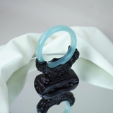 Vòng Mã Não Thiên Thanh Băng Chủng Chất Ngọc Trong Suốt Như Kính Sắc Xanh Mây Trời Thanh Khiết TATINA GEMS (Tặng Bộ Hộp Đựng Sang Trọng)
